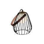 ABAJUR LAMP ARAMADO PRETO ML001B BELLA - Miniatura