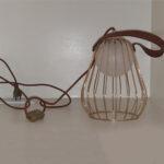 ABAJUR LAMP ARAMADO DOURADO ML001G BELLA - Miniatura