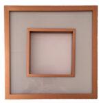 EMBUTIDO NEW CHESS QUADRADO COBRE 3000K 37cm 501LED3CO NEWLINE - Miniatura