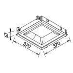 EMBUTIDO NEW MASSU BRANCO 3000k 37cm 471LED3BT NEWLINE - Miniatura