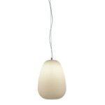 PENDENTE COTTON VIDRO COLMEIA FRISADO 24,5CM x 36,5CM BRANCO AC002 BELLA - Miniatura