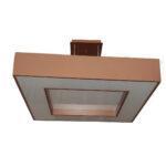 PENDENTE CHESS QUADRADO COBRE 60cm 181CO NEWLINE - Miniatura