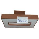 PENDENTE CHESS RETANGULAR COBRE 72cm 185CO NEWLINE - Miniatura