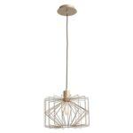 PENDENTE KUHI DOURADO ARAMADO 65CM BELLA MD002G - Miniatura