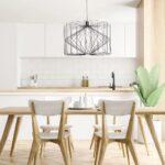 PENDENTE KUHI PRETO ARAMADO 65CM BELLA MD002B - Miniatura