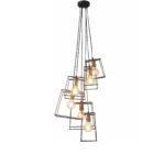 PENDENTE ARAMADO PRETO COBRE PD643 NEWLINE - Miniatura