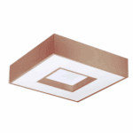 PLAFON CHESS QUADRADO COBRE 600x120mm 172CO NEWLINE - Miniatura