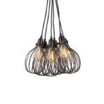 PENDENTE ARAMADO ESTILO ANTIGO FILAMENTO ALUMÍNIO PD1309-6 NEWLINE - Miniatura