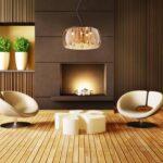 LUSTRE SOHO DOURADO CRISTAL PD002G BELLA - Miniatura