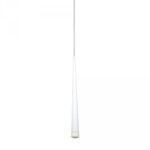 PENDENTE FILL CONICO METAL VIDRO BRANCO 60x5cm JO1096W BELLA - Miniatura