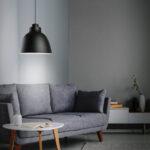 PENDENTE NEW INDUSTRIAL REDONDO BULBO 40x39cm METAL SNT366MC NEWLINE - Miniatura