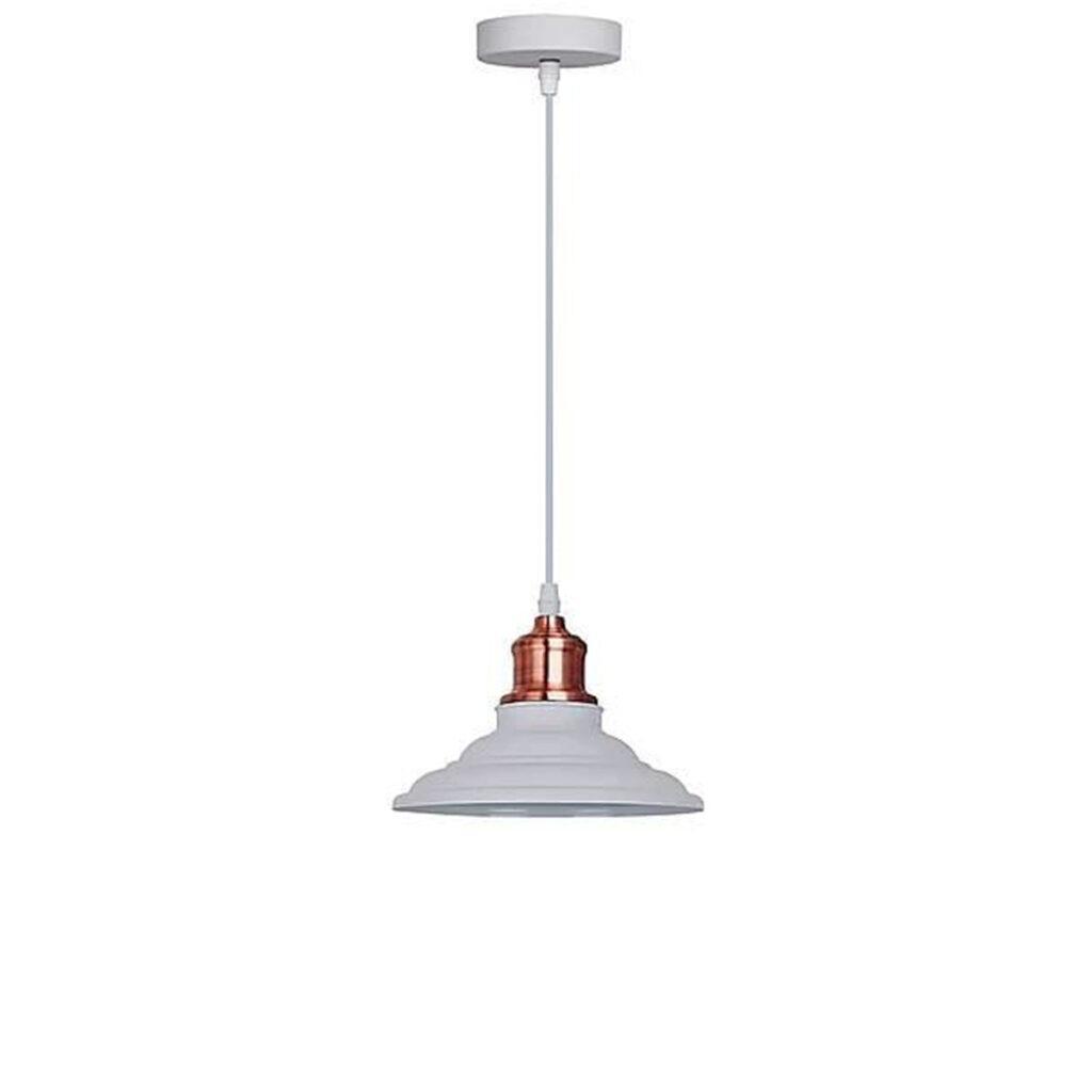 PENDENTE VEGA BRANCO METAL QPD1163BR NEWLINE