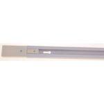 TRILHO ELETRIFICADO BRANCO 1m COM TERMINAL E PONTEIRA DL019BT BELLA - Miniatura