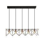 PENDENTE ARAMADO TINE PRETO/COBRE PD645 NEWLINE - Miniatura