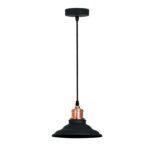 PENDENTE VEGA PRETO METAL QPD1163PT NEWLINE - Miniatura