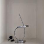 ABAJUR FLAT LED 3000K DE ALUMÍNIO CROMADO CH8899-1 CHANDELIE - Miniatura