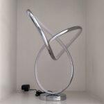 ABAJUR FLAT LED 3000K DE ALUMÍNIO CROMADO CH8867-1 CHANDELIE - Miniatura