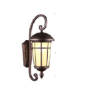 ARANDELA EXTERNA DE METAL CAFÉ CH4212 CHANDELIE - Miniatura