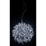 PENDENTE LONDRES 12L G9 DE CRISTAL K9 TRANSPARENTE CH2013-3 CHANDELIE - Miniatura