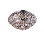 PLAFON MONTEREY 5L G9 DE CRISTAL K9 TRANSPARENTE 400X230MM CH0219 CHANDELIE - Miniatura