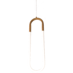 PENDENTE LED ANELLO 9W 2700K PE-117/80.27BRO ITAMONT - Miniatura