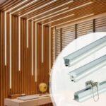 PERFIL LED EMBUTIR BRANCO 25MM 2M S/ MOLAS - Miniatura