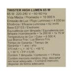 LAMPADA COMPACTA ESPIRAL HIGH LUMEN TWISTER 65W 6500K PHILIPS - Miniatura