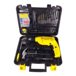 KIT FURADEIRA DE IMPACTO 1/2” 600W 1 127V C/120 ACESS SDH600KP-BR STANLEY - Miniatura