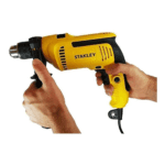 KIT FURADEIRA DE IMPACTO 1/2” 600W 1 127V C/120 ACESS SDH600KP-BR STANLEY - Miniatura
