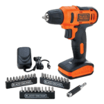 PARAFUSADEIRA FURADEIRA 12V 900RPM C/31 ACESSORIOS+MALETA LD12SC-BR BLACK & DECKER - Miniatura