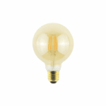 LAMPADA LED BULBO FILAMENTO 4W BIV 2000K E27 G-LIGHT - Miniatura