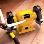 MOTO ESMERIL DE BANCADA 6” 1/2HP 373w 60Hz BIVOLT STGB3715-BR STANLEY - Miniatura