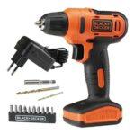 PARAFUSADEIRA FURADEIRA 12V C/13 ACESSORIOS LD12S-BR BLACK DECKER - Miniatura