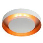 PLAFON SOBREPOR ECLIPSE BRANCO 3046/30BT ITAMONTE - Miniatura