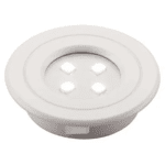 SPOT EMBUTIDO REDONDO P/ MOVEL 1W 3000k - Miniatura