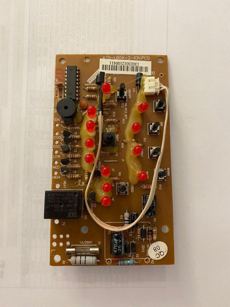 PCB/DISPLAY KC 07LQCG1 110V-CINZA