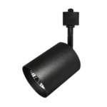 SPOT ALUMINI DICROICA REDONDO PRETO P/ TRILHO PIX 6527 - Miniatura