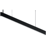 PENDENTE ESCRITORIO LED 4000K 40W PRETO PIX - Miniatura