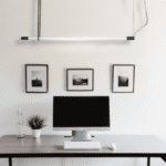 PENDENTE PARA LAMPADA T8 TRAÇO PRETO BLUMENAU - Miniatura