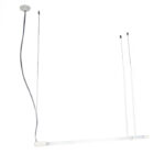 PENDENTE PARA LAMPADA T8 TRAÇO BRANCO BLUMENAU - Miniatura