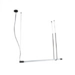 PENDENTE PARA LAMPADA T8 TRAÇO PRETO BLUMENAU - Miniatura