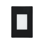 LED BALIZADOR LITTEN PAREDE EMBUTIR 4X2 PRETO 2W  BIV 3000K BLUMENAU - Miniatura