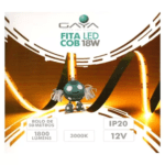 LED FITA  IP20  18W/M 12V 3000K GAYA 1106 PREÇO/MT - Miniatura