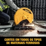 SERRA DE BANCADA MULTCORTE 2300W 127V 14”(355MM) D28730 DEWALT - Miniatura