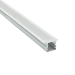 PERFIL P/FITA LED BABY EMBUTIR BRANCO 8MM 2M GAYA - Miniatura