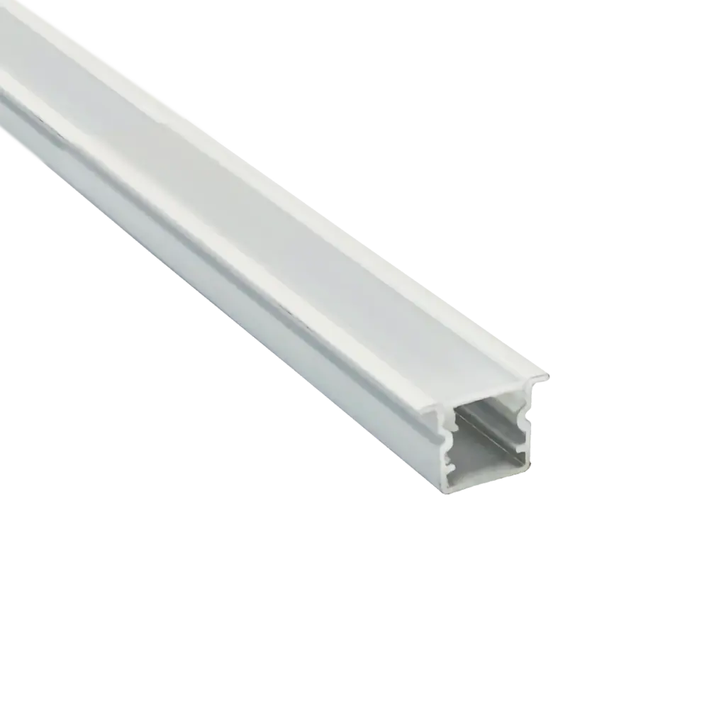 PERFIL P/FITA LED BABY EMBUTIR BRANCO 8MM 2M GAYA