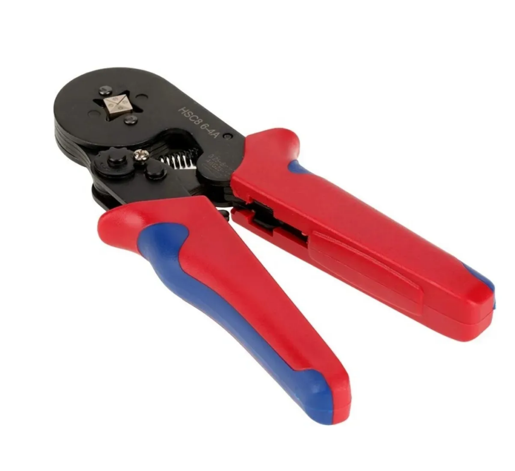 ALICATE CRIMPADOR PRENSA TERMINAL PRE ISOLADO 0,25-6mm SIBRATEC