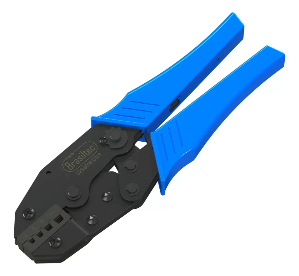 ALICATE DE PRENSAR TERMINAL PRE ISOLADO TUBULAR 4 A 16mm SIBRATEC