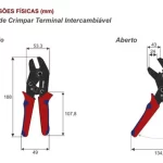 KIT MALETA FERRAMENTAS SN-58B SIBRATEC - Miniatura