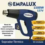 SOPRADOR TERMICO 1500W 127V EMPALUX SP15001 - Miniatura